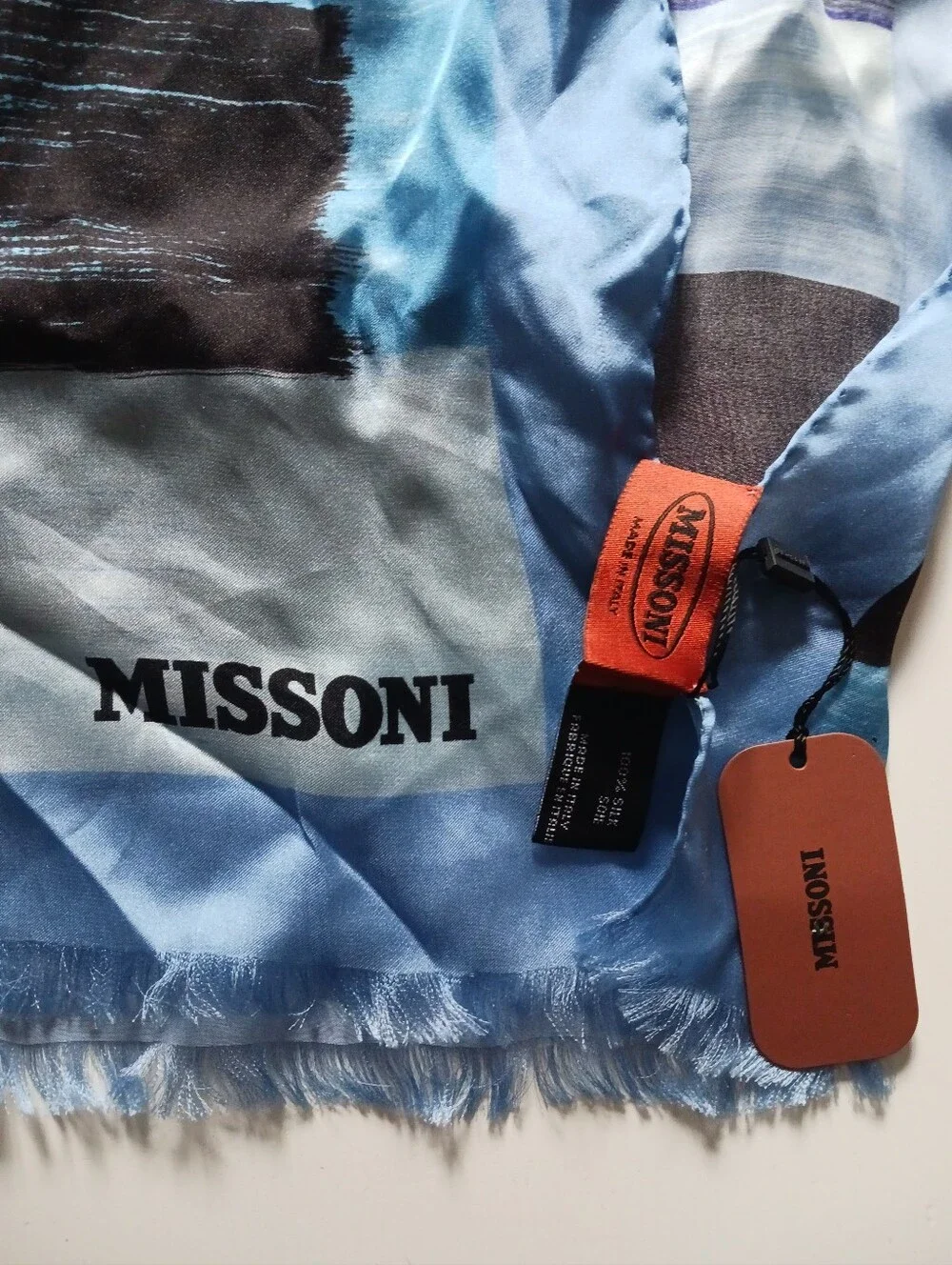 NWT Missoni Silk Scarf